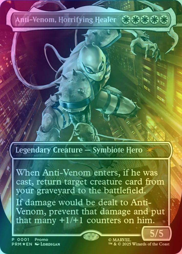 Anti-Venom, Horrifying Healer [2025-15] [Borderless] [Media and  Collaboration Promos] [Foil] – Face to Face Games