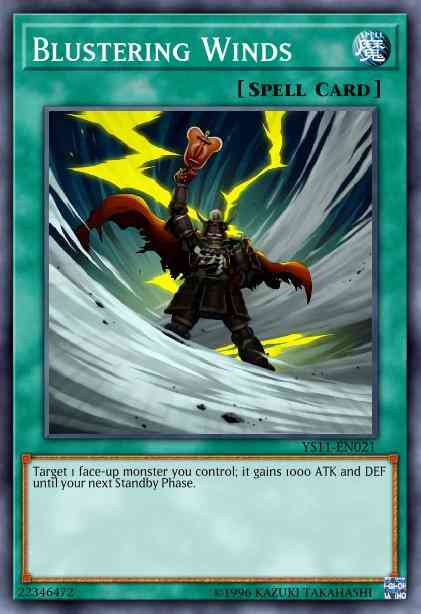 Blustering Winds - BP02-EN163 - Common - 1st Edition