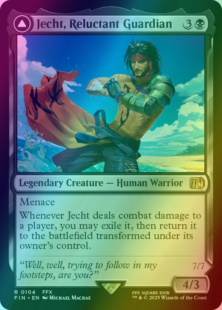 Jecht, Reluctant Guardian