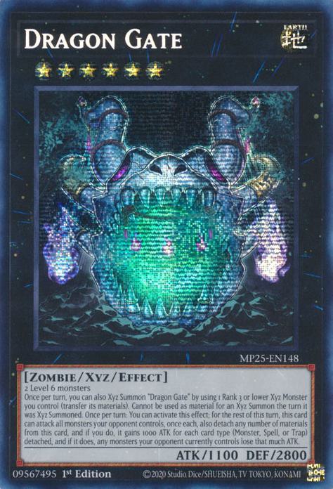 Dragon Gate - MP25-EN148 - Prismatic Secret Rare - 1st Edition