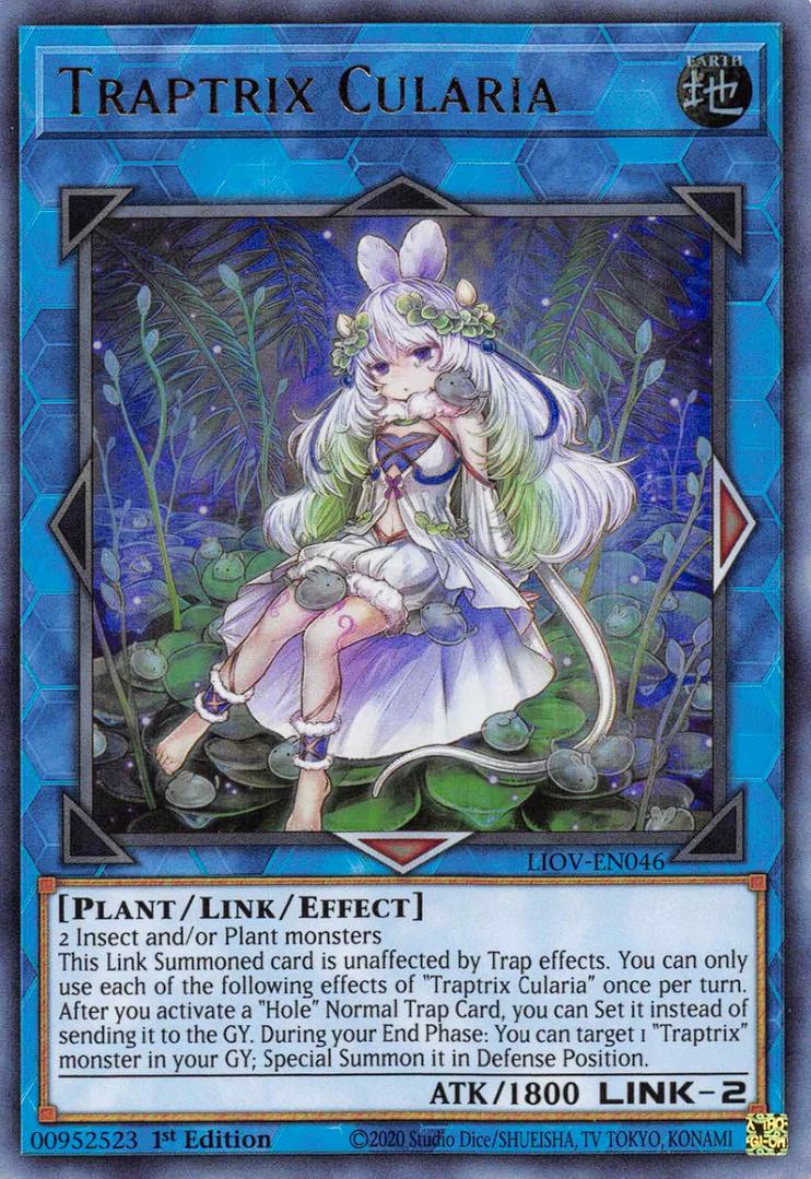 Traptrix Cularia - LIOV-EN046 - Ultra Rare - 1st Edition