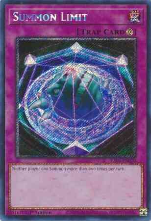 Summon Limit - RA01-EN070 - Platinum Secret Rare - 1st Edition