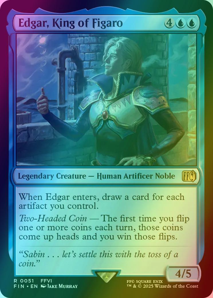 Edgar, King of Figaro [51] [FINAL FANTASY] [Foil] – Face to Face Games