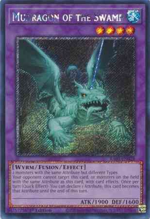 Mudragon of the Swamp - RA01-EN028 - Platinum Secret Rare - 1st Edition
