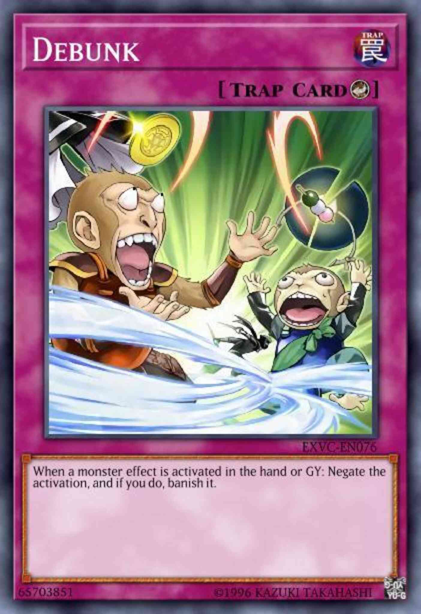 Debunk - LC5D-EN255 - Secret Rare - 1st Edition