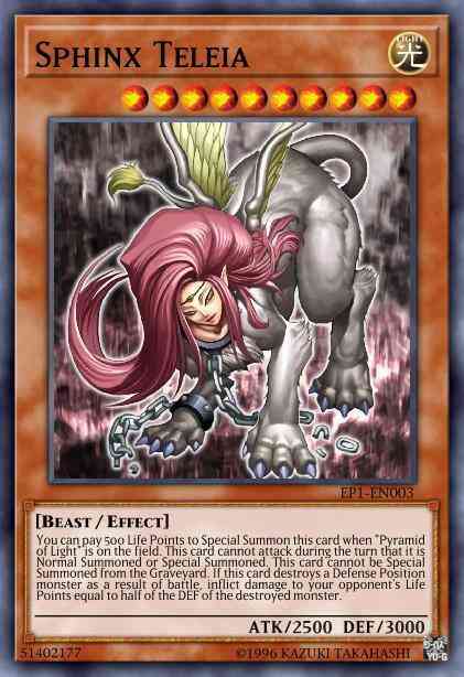 Sphinx Teleia - EP1-EN003 - Ultra Rare - Unlimited
