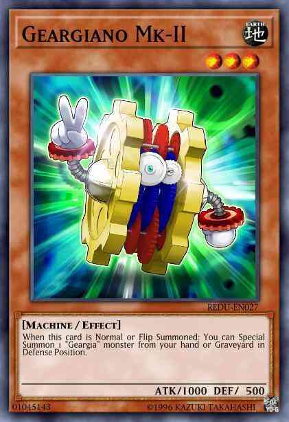 Geargiano Mk-II - SDGR-EN005 - Common - 1st Edition