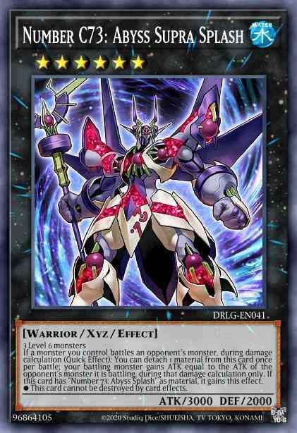 Number C73: Abyss Supra Splash - DLCS-EN043 - Common - 1st Edition