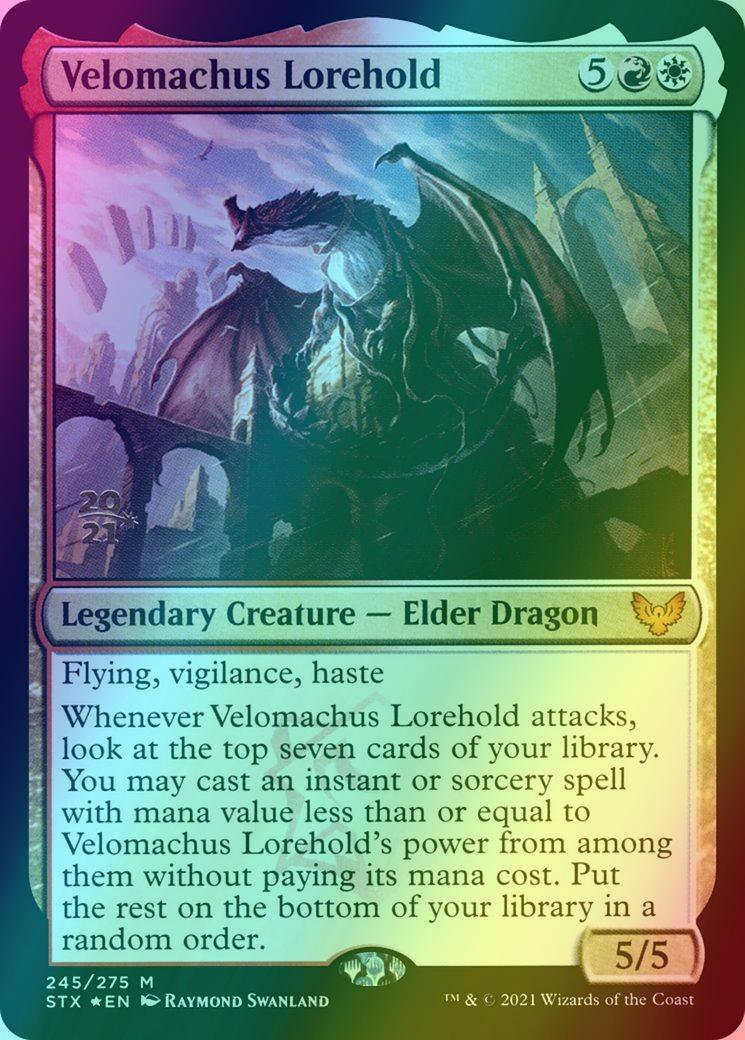 Velomachus Lorehold [Prerelease] [245s] [Strixhaven: School of Mages  Promos] [Foil] – Face to Face Games