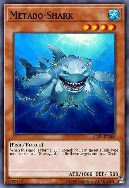 Metabo-Shark - SOVR-EN086 - Super Rare - 1st Edition