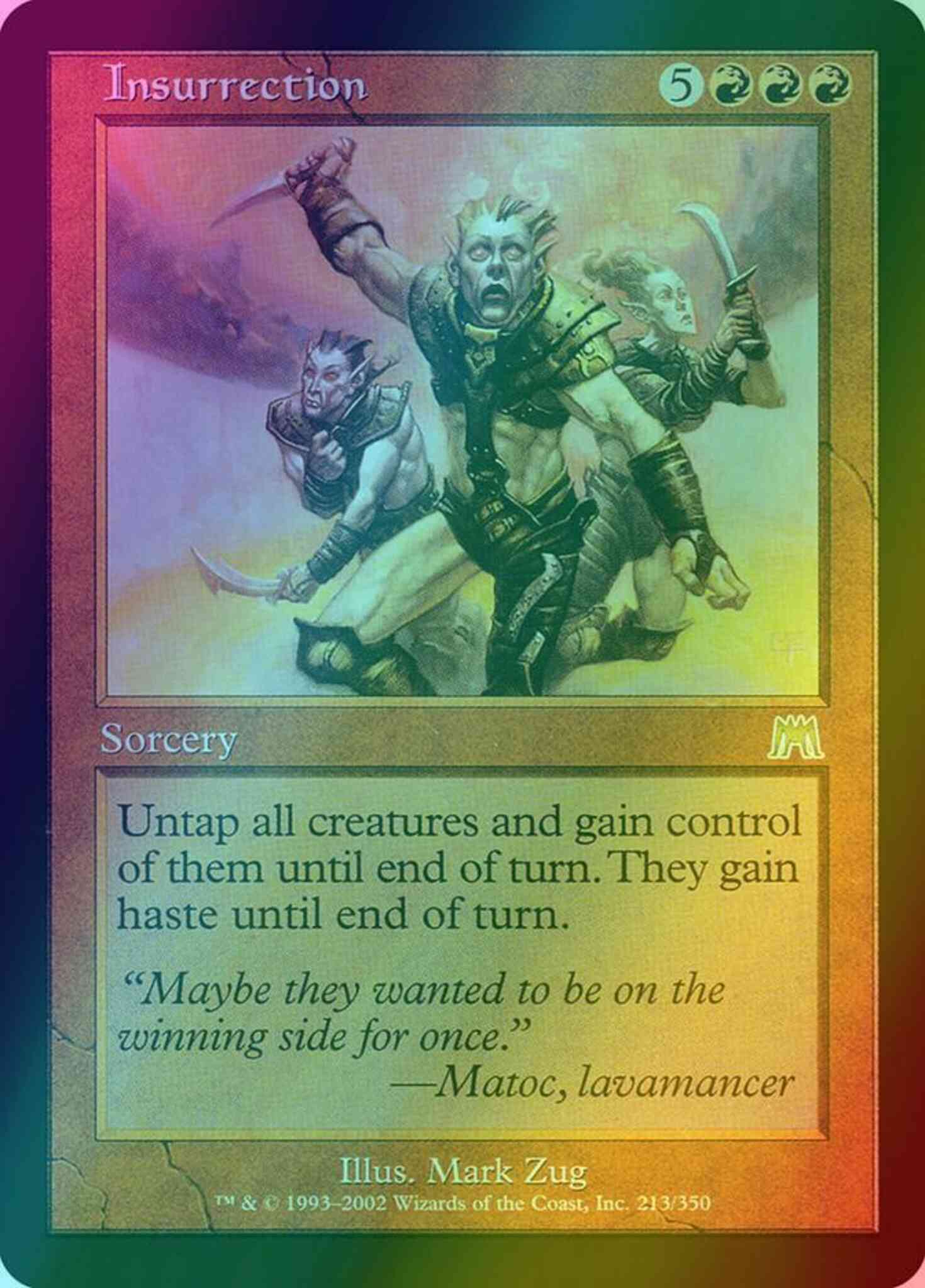 Insurrection [213] [Onslaught] [Foil] – Face to Face Games
