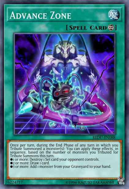Advance Zone - REDU-EN088 - Secret Rare - 1st Edition