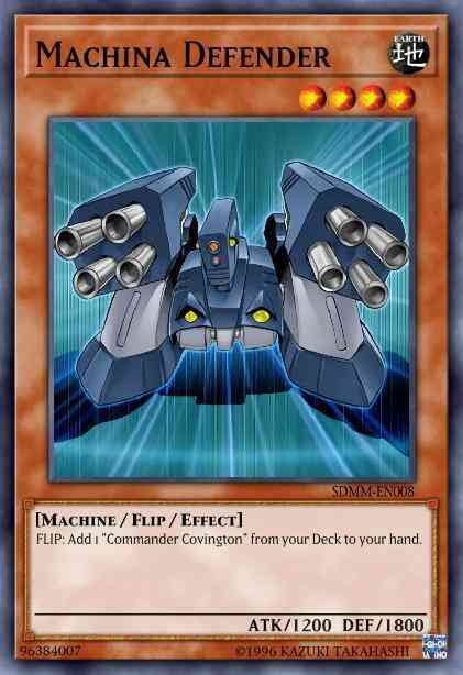 Machina Defender - SR10-EN012 - Common - 1st Edition