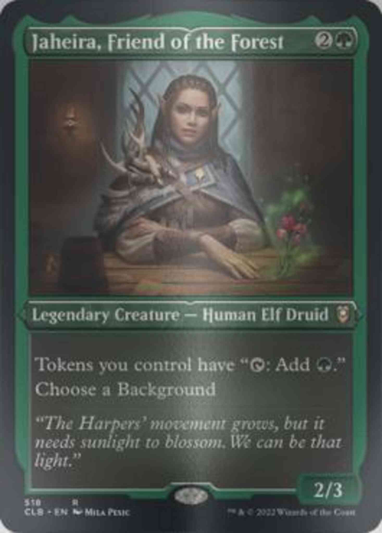 Jaheira, Friend of the Forest [518] [Commander Legends: Battle for