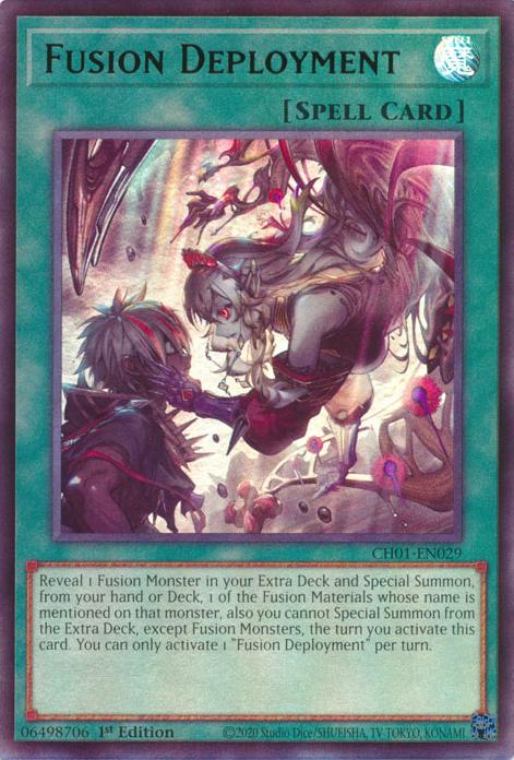 Fusion Deployment - CH01-EN029 - Ultra Rare - 1st Edition