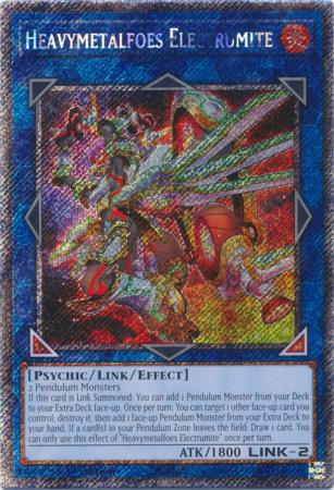 Heavymetalfoes Electrumite - RA04-EN292 - Platinum Secret Rare - 1st Edition