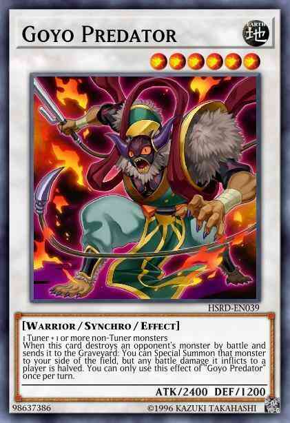 Goyo Predator - HSRD-EN039 - Ultra Rare - 1st Edition