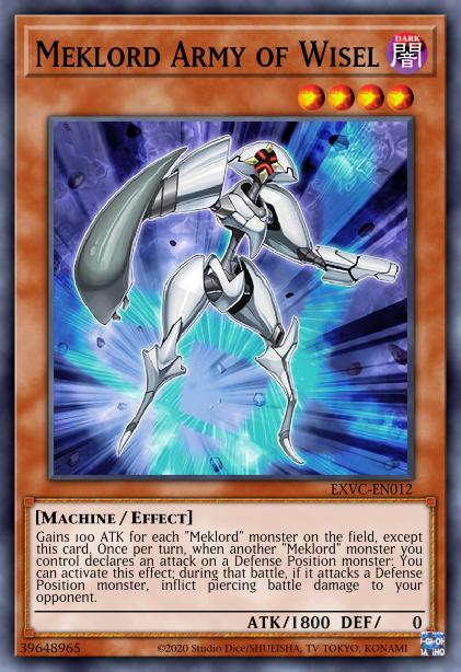 Meklord Army of Wisel - LC5D-EN163 - Rare - 1st Edition
