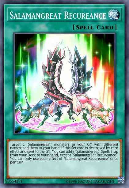 Salamangreat Recureance - DANE-EN052 - Ultra Rare - Unlimited