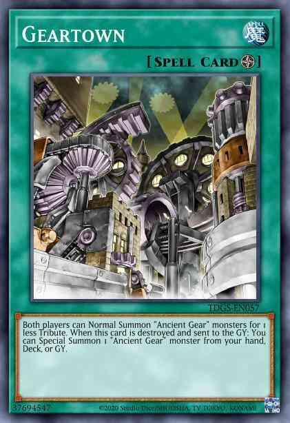 Geartown - SDGR-EN021 - Common - 1st Edition