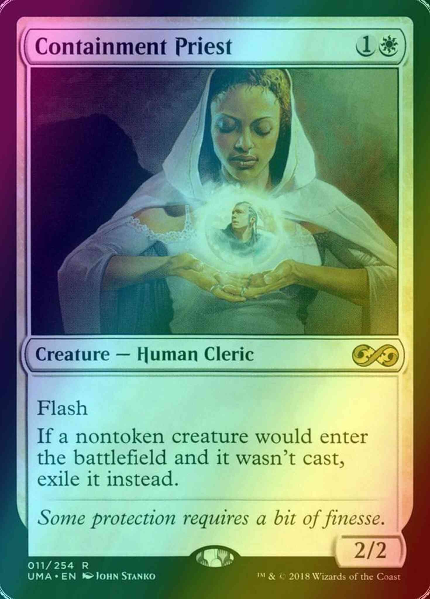 Containment Priest [11] [Ultimate Masters] [Foil] – Face to Face Games
