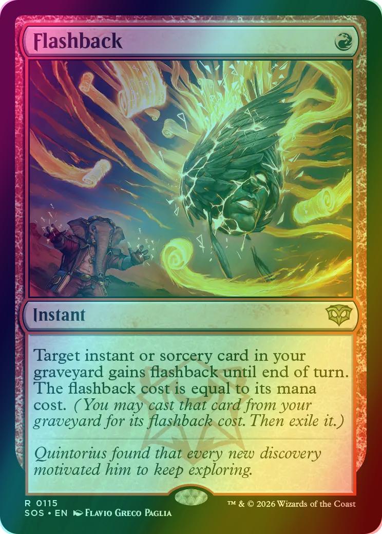 Flashback [115] [Secrets of Strixhaven] [Foil] – Face to Face Games