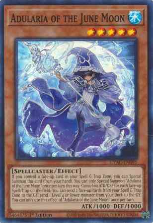 Adularia of the June Moon - CYAC-EN095 - Super Rare - 1st Edition