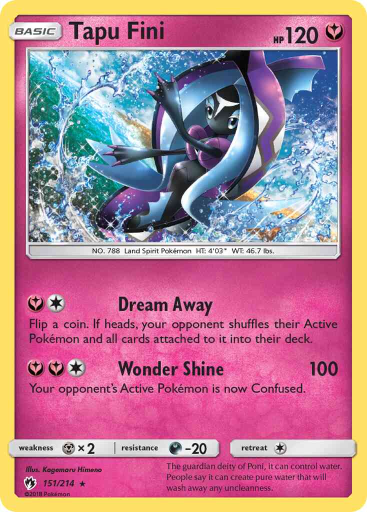 most valuable pokemon cards twilight masquerade Tapu Fini - 151/214