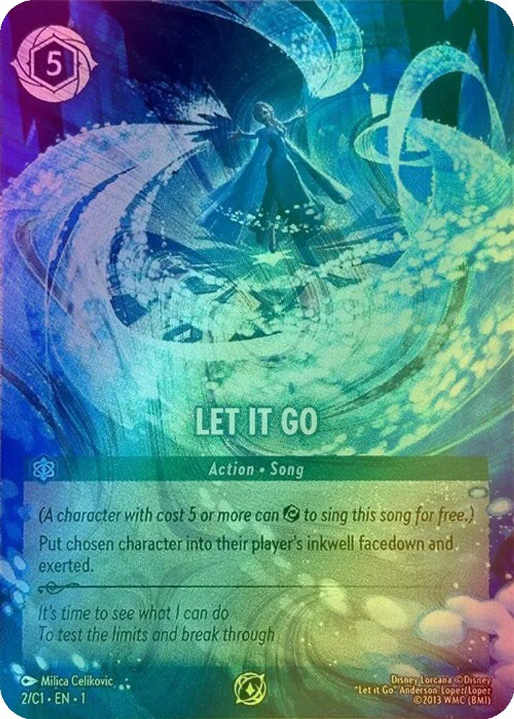 let it go lorcana card Let It Go