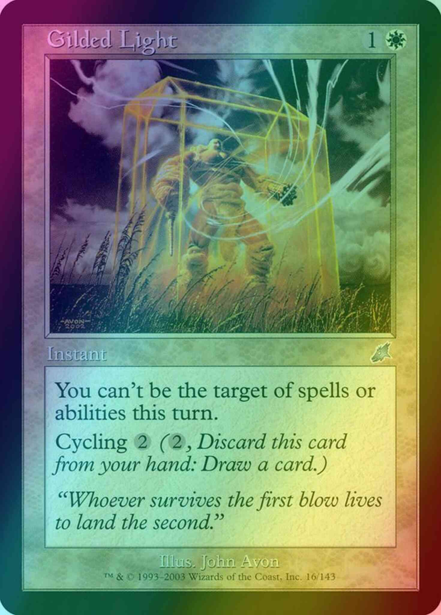 gilded mtg cards Gilded Light [16] [Scourge] [Foil] – Face to Face Games