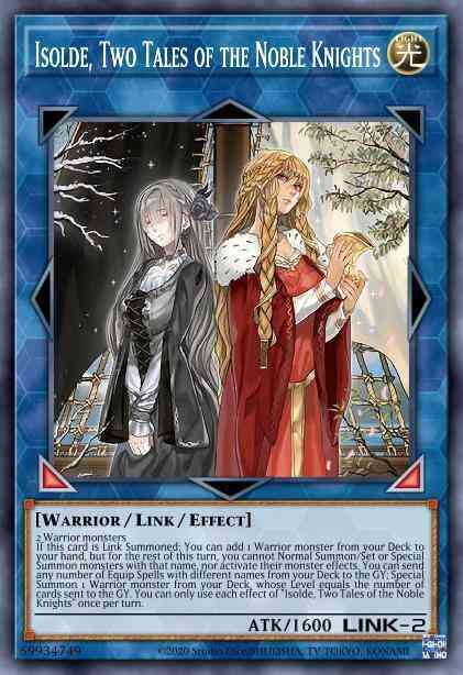 Isolde, Two Tales of the Noble Knights - SOFU-ENSE1 - Super Rare - Limited