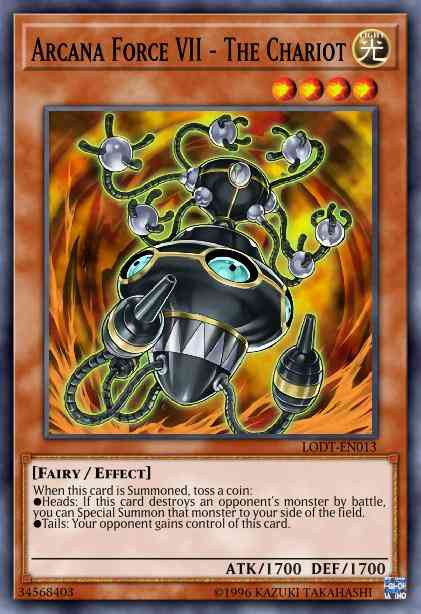 Arcana Force VII - The Chariot - LODT-EN013 - Common - Unlimited