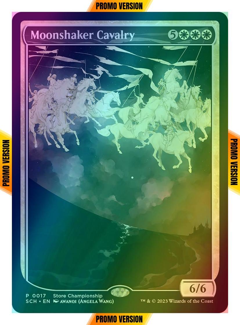 月揺らしの騎兵隊/Moonshaker Cavalry　ストアチャンピオンシップ Moonshaker Cavalry [17] [Textless] [Store Championships] [Foil