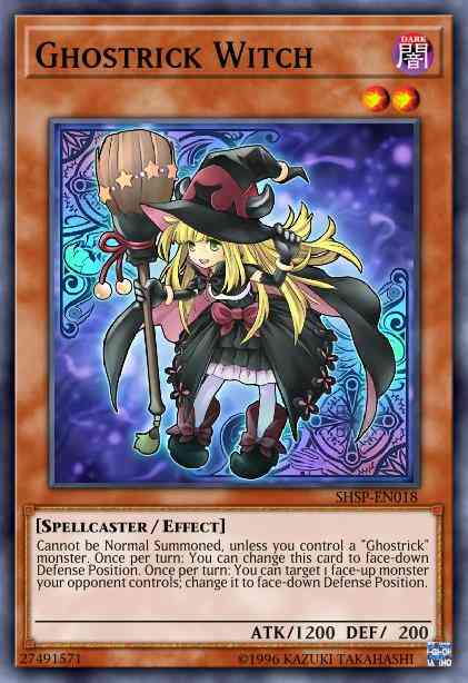 Ghostrick Witch - MP14-EN140 - Common - 1st Edition