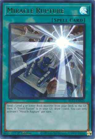 Miracle Rupture - BLC1-EN025 - Ultra Rare - 1st Edition