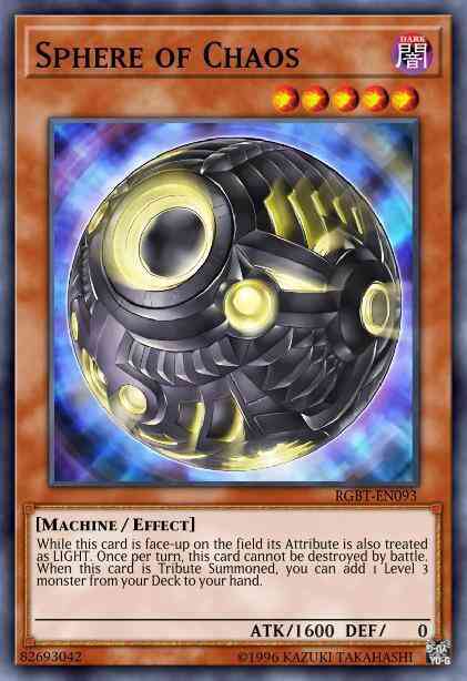 Sphere of Chaos - RGBT-EN093 - Secret Rare - 1st Edition