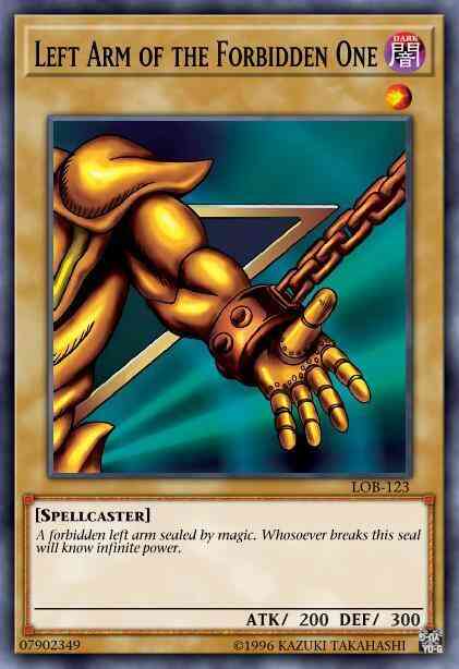 Left Arm of the Forbidden One (Purple) - DL11-EN005 - Rare - Unlimited