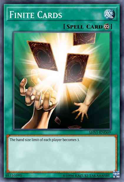 Finite Cards - SHVI-EN069 - Common - 1st Edition