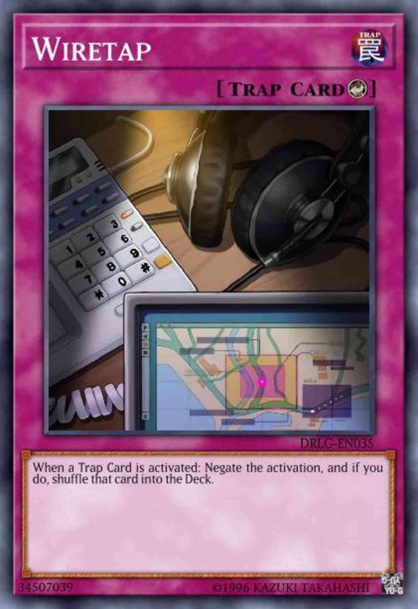 Wiretap - DRLG-EN035 - Super Rare - Unlimited