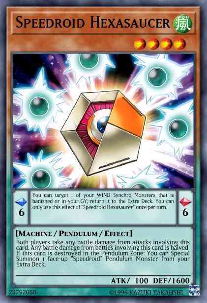 Speedroid Hexasaucer - DUOV-EN035 - Ultra Rare - 1st Edition