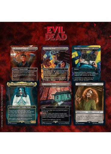 mtg evil dead cards Secret Lair Drop Series