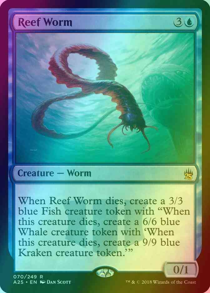 Reef Worm [70] [Masters 25] [Foil] – Face to Face Games