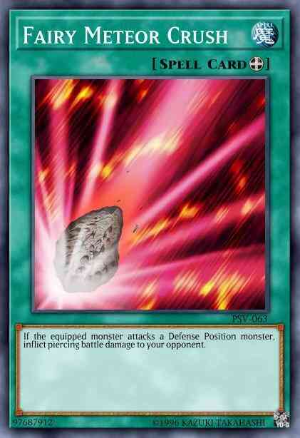 Fairy Meteor Crush - PSV-063 - Super Rare - 1st Edition
