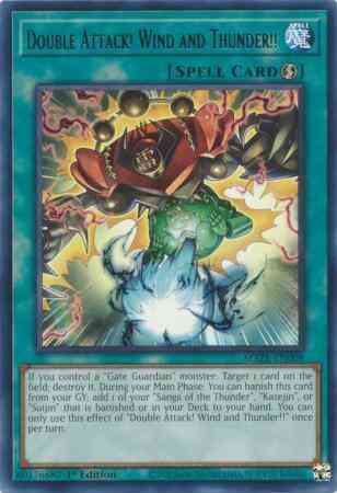 Double Attack! Wind and Thunder!! - MAZE-EN008 - Rare - 1st Edition