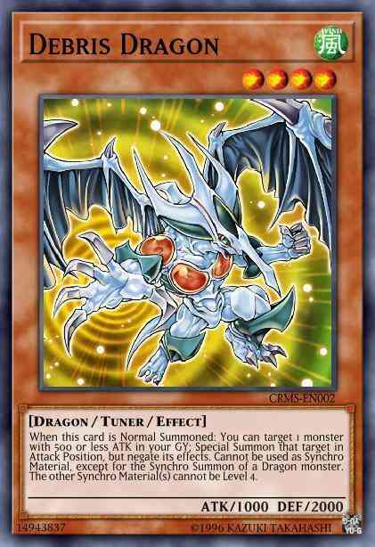 Debris Dragon - DP09-EN004 - Common - 1st Edition