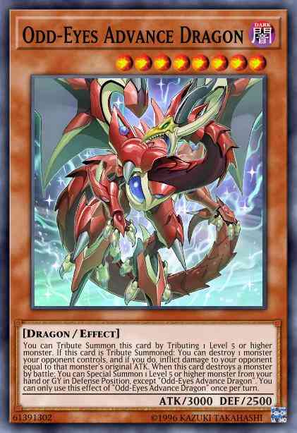 Odd-Eyes Advance Dragon - DUPO-EN011 - Ultra Rare - 1st Edition
