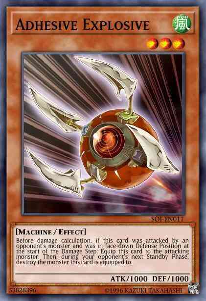 Adhesive Explosive - SOI-EN011 - Ultimate Rare - 1st Edition