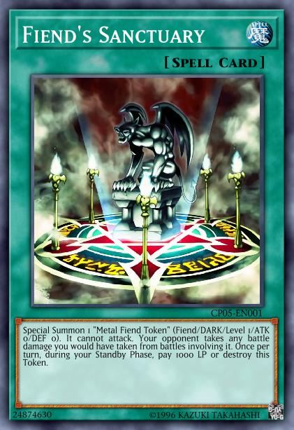 Fiend's Sanctuary - BP01-EN076 - Common - 1st Edition
