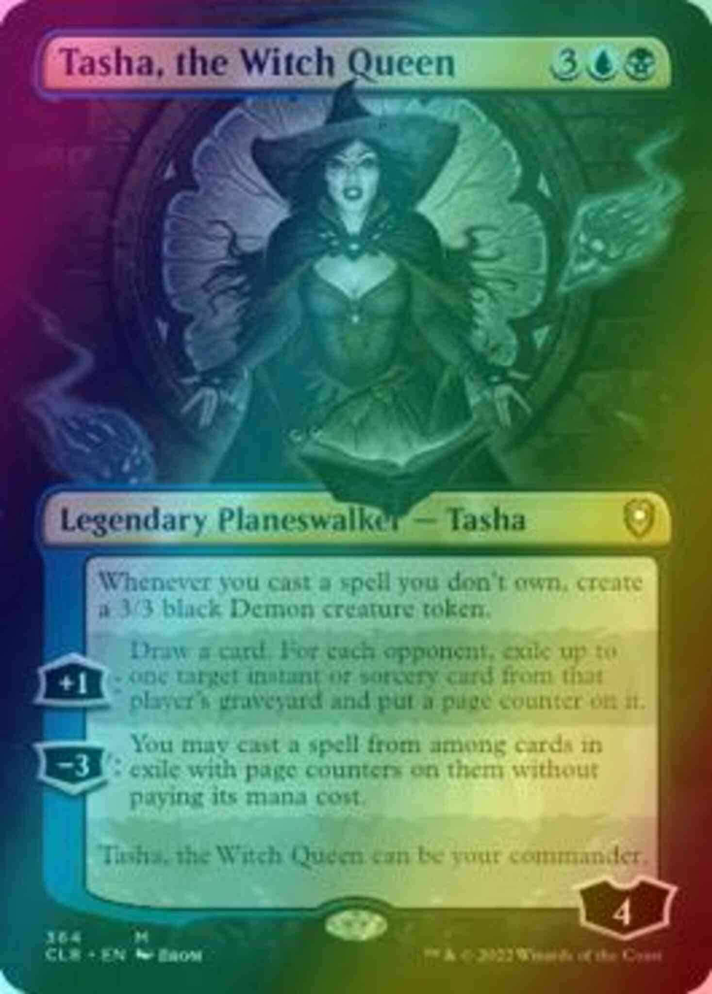 MTG Tasha, The Witch Queen Commander EDH Deck - 100 Custom Magic Cards (Near Mint)
