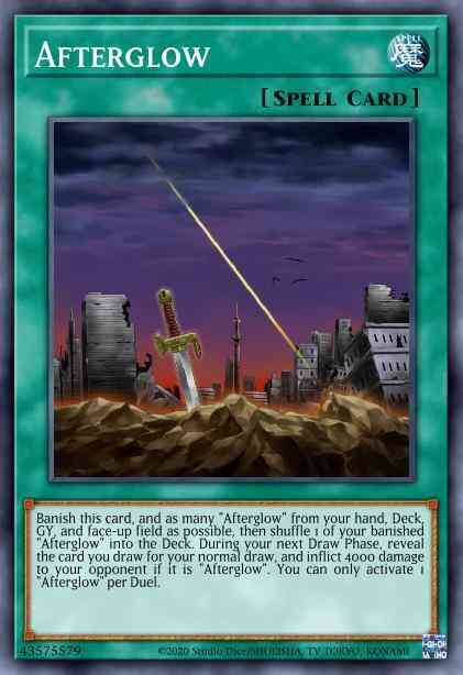 Afterglow - BLAR-EN017 - Ultra Rare - 1st Edition